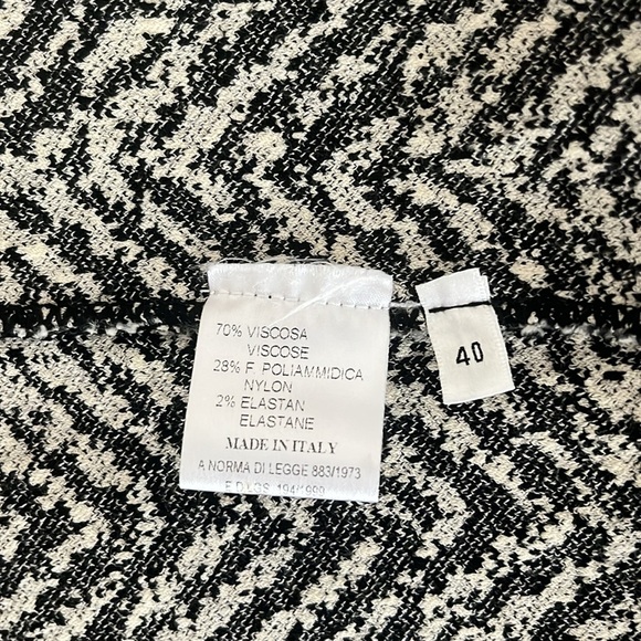 Black and white European lightweight jacket - Picture 4 of 5